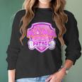 Funny Mama Patrol - Dog Mom Dad For Men Women Women Long Sleeve Tshirt