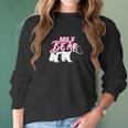 Funny Womens Milf Bear Women Long Sleeve Tshirt