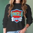 Funny Uncle Patrol - Dog Mom Dad For Men Women Women Long Sleeve Tshirt