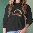 Gangsta Rap Retro Rainbow Women Long Sleeve Tshirt