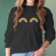 Gay Les Pride Rainbow Boobs Shirt Lgbt Gay Pride Gift Graphic Design Printed Casual Daily Basic Women Long Sleeve Tshirt