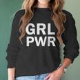 Girl Power Logo Women Long Sleeve Tshirt