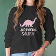 Gmom Saurus Grandma Mothers Day Women Long Sleeve Tshirt