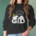 God Is Good Snoopy Women Long Sleeve Tshirt