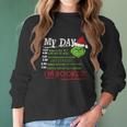 Grinch Christmas My Day List Time Im Booked Sweatshirt Hoodie Women Long Sleeve Tshirt