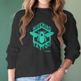 Hive Mind Tattoo Bee Logo Women Long Sleeve Tshirt