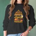 The Holy Trifecta Beer Turkey And Football Women Long Sleeve Tshirt