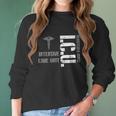 Icu Registered Nurse Intensive Care Unit Rn Staff Women Long Sleeve Tshirt