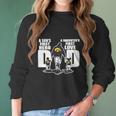 Iowa Hawkeyes Dad A Son’S First Hero A Daughter’S First Love Women Long Sleeve Tshirt