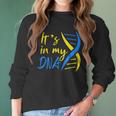 Its In My Dna Support Ukraine I Stand With Ukraine Men Women T-Shirt Graphic Print Casual Unisex Tee Women Long Sleeve Tshirt