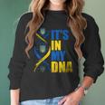 Its In My Dna Ukrainian Support Ukraine Stand With Ukraine Men Women T-Shirt Graphic Print Casual Unisex Tee Women Long Sleeve Tshirt