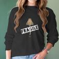 Its A Major Award Funny Christmas Fragile Leg Women Long Sleeve Tshirt