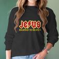 Jesus Rocks Highway To Heaven Women Long Sleeve Tshirt