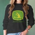 John Deere Parody John Beer Shirt Women Long Sleeve Tshirt