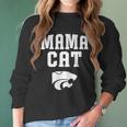 Kansas State Wildcats Mama Cat Apparel Women Long Sleeve Tshirt