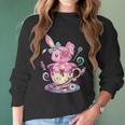 Kawaii Pastel Goth Cute Creepy Rabbit Menhera Occult Bunny Men Women T-Shirt Graphic Print Casual Unisex Tee Women Long Sleeve Tshirt