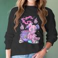 Kawaii Pastel Goth Cute Creepy Witchy Bear V2 Men Women T-Shirt Graphic Print Casual Unisex Tee Women Long Sleeve Tshirt