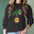 Be Kind Grinch Hand Holding Women Long Sleeve Tshirt