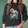 Lgbt Jack Skellington The Nightmare Before Christmas Love Is Love Halloween Shirt Mf Women Long Sleeve Tshirt