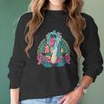 Lion King Geometric Rainbow Women Long Sleeve Tshirt