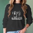 Lolly Grandma Antique Sewing Machine Shirts Vintage Sewing - Mens V-Neck T-Shirt By Canvas Women Long Sleeve Tshirt