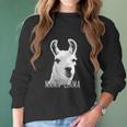 Mama Llama Hilarious Zoo Animal Women Long Sleeve Tshirt