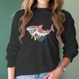 Mama Shark Baby Shark Birthday Women Long Sleeve Tshirt