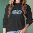 The Mandalorian Butterfly Logo With The Child Women Long Sleeve Tshirt