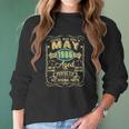 May 1986 35 Th Birthday Gift 35 Years Old Men Women Women Long Sleeve Tshirt