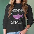 Mommy Gift Mommy Shark V2 Women Long Sleeve Tshirt