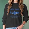 Mommy Shark And Baby Shark Women Long Sleeve Tshirt