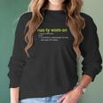 Womens Nasty Woman Dictionary Definition Women Long Sleeve Tshirt