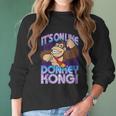 Womens Nintendo Donkey Kong Its On Taunt Women Long Sleeve Tshirt