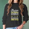 Nurse Case Manager Multitasking Ninja Funny Gift Women Long Sleeve Tshirt