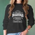 Pantera Official Stronger Than All Beer Mat Women Long Sleeve Tshirt