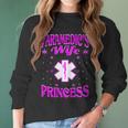 Paramedics Wife Princess Valentine Gift Women Long Sleeve Tshirt