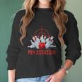 Pin Assassin Funny Bowling Women Long Sleeve Tshirt