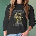 Were Pink Just Two Lost Souls Swimming In A Fish Bowl Floyd Women Long Sleeve Tshirt