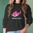 Pinkfong Mommy Shark Official Women Long Sleeve Tshirt