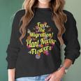 Plant Nectar Flowers For The Monarch Butterfly Migration Women Long Sleeve Tshirt