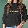 Polaroid Rainbow Logo Women Long Sleeve Tshirt