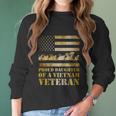 Proud Daughter Of A Vietnam Veteran Meaningful Gift Graphic Design Printed Casual Daily Basic Women Long Sleeve Tshirt