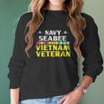 Proud Navy Seabee Vietnam Veteran Women Long Sleeve Tshirt