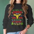 Can I Refill Your Eggnog Christmas Vacation Quote Women Long Sleeve Tshirt