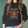 Retro Griswolds Christmas Squirrel Funny T-Shirt Women Long Sleeve Tshirt