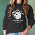 Ripple Junction Big Lebowski Urban Achievers Bowling Women Long Sleeve Tshirt