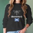 Sassenach Outlander Gaelic Dragonfly Women Long Sleeve Tshirt