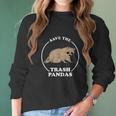 Save The Trash Pandas Women Long Sleeve Tshirt