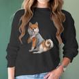 Shiba Inu I Love Mom Tattoo Dog Women Long Sleeve Tshirt