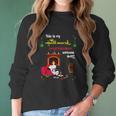 Snoopy This Is My Hallmark Christmas Movie Watching Shirt Women Long Sleeve Tshirt